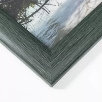 Фоторамка пластиковая 30х40 см 742 серо-зеленый (пластиковый экран)