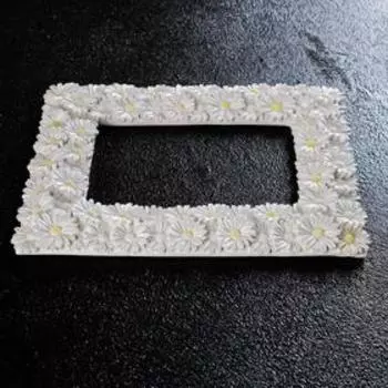 Фоторамка "Ромашковое поле" перламутр, 20х18см