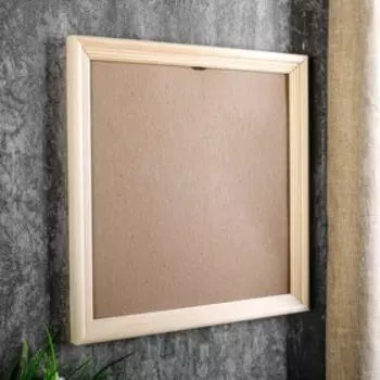 Фоторамка с 20 25х25 см, белое дерево