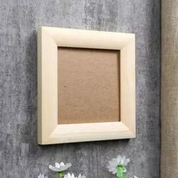 Фоторамка сосна 35 13х13 см бесцветная