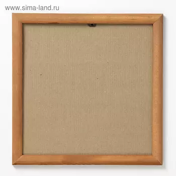 Фоторамка сосна орех 1/5 25х25 см