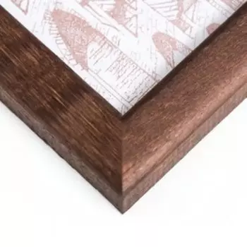 Фоторамка для фото 1515 см Samoa, сосна, (пластиковый экран), орех