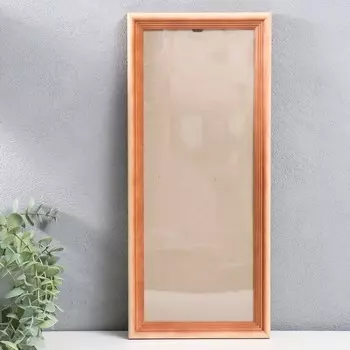 Фоторамка для фото 1538 см «Узкая», сосна, (пластиковый экран)