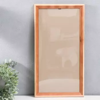 Фоторамка для фото 2040 см «Узкая», сосна, (пластиковый экран)