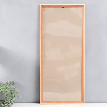 Фоторамка для фото 3070 «Узкая», сосна, (пластиковый экран)