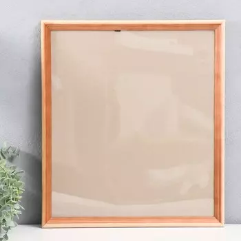 Фоторамка для фото 3540 см «Узкая», сосна, (пластиковый экран)