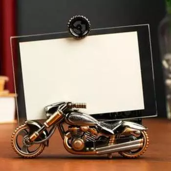 Фоторамка "Спортбайк" с карандашницей, 10х15 см, 14х15,5 см