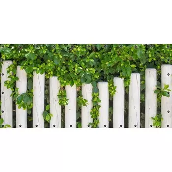 Фотосетка, 314 155 см, с фотопечатью, люверсы шаг 0.3 м, «Полисадник»