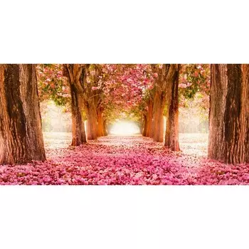 Фотосетка, 320 155 см, с фотопечатью, «Розовые лепестки»