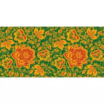 Фотосетка, 320 155 см, с фотопечатью, «Хохлома»