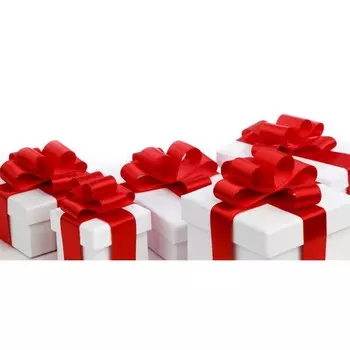 Фотосетка, 320 155 см, с фотопечатью, «Новогодние подарки»