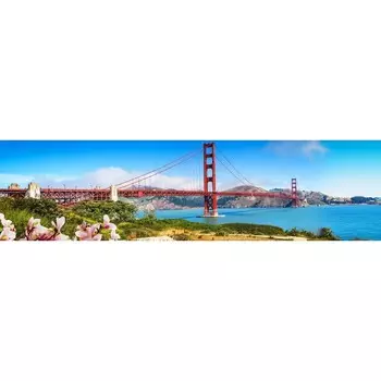 Фотосетка, 600 155 см, с фотопечатью, «Золотые врата»