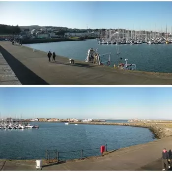 Фотосетка, из двух полотен по 320 155 см, с фотопечатью, «Яхт-клуб»