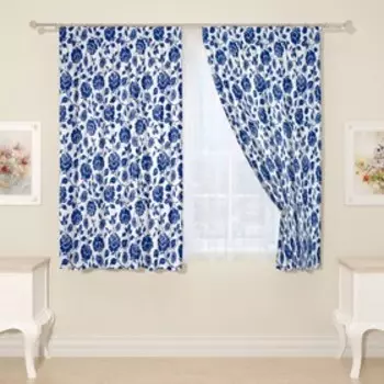 Фотошторы «Ходиум», размер 145x160 см, 2 шт