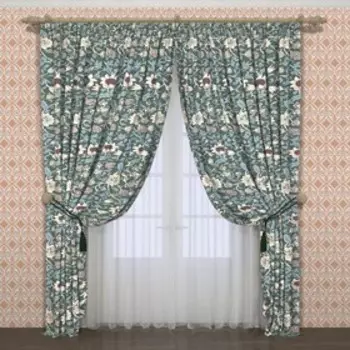 Фотошторы «Ноты души», размер 145x260 см, 2 шт, блэкаут