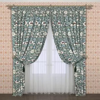 Фотошторы «Ноты души», размер 145x260 см, 2 шт, блэкаут