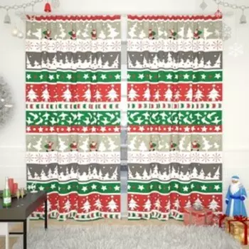 Фотошторы «Новогодняя коллекция 20», размер 150х260 см, габардин