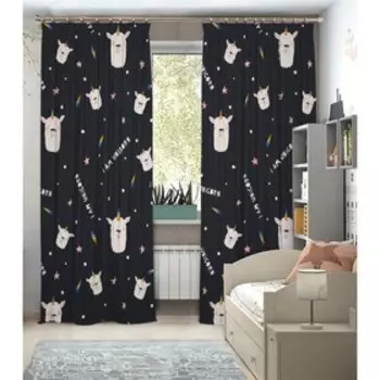 Фотошторы, размер 145x260 см, 2 шт