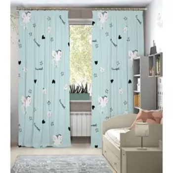 Фотошторы, размер 145x260 см, 2 шт