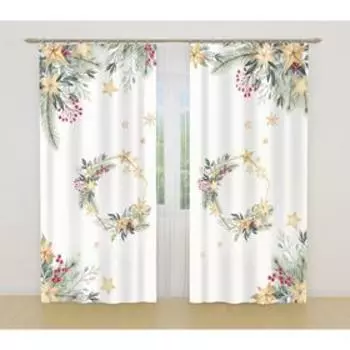 Фотошторы, размер 145x260 см, 2 шт