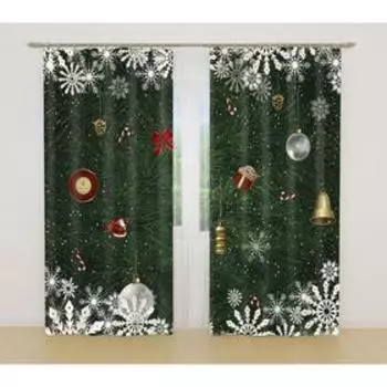 Фотошторы, размер 145x260 см, 2 шт