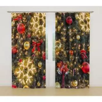 Фотошторы, размер 145x260 см, 2 шт