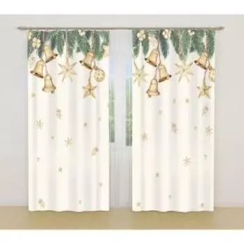 Фотошторы, размер 145x260 см, 2 шт