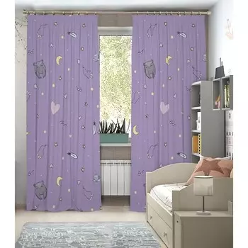 Фотошторы, размер 145x260 см, 2 шт