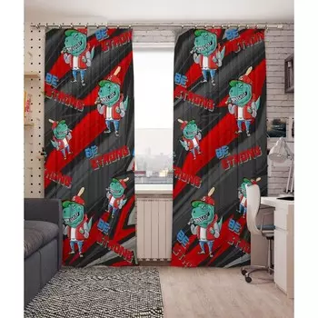 Фотошторы, размер 145x260 см, 2 шт