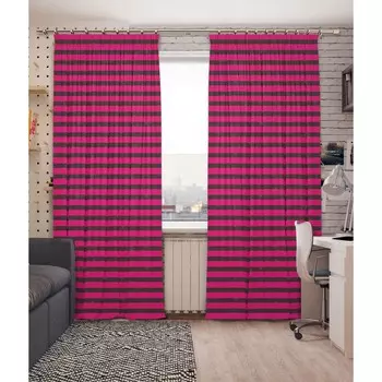 Фотошторы, размер 145x260 см, 2 шт