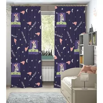 Фотошторы, размер 145x260 см, 2 шт