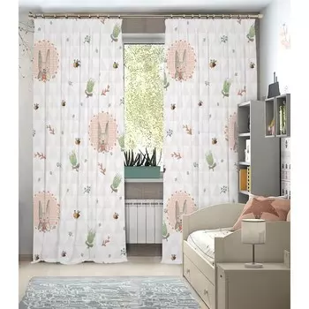 Фотошторы, размер 145x260 см, 2 шт