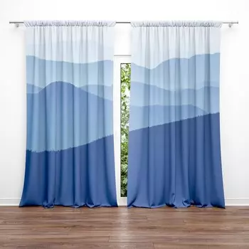 Фотошторы, размер 145x260 см, 2 шт.