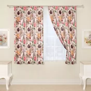 Фотошторы «Романтика путешествия», размер 145x160 см, 2 шт