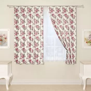 Фотошторы «Зара», размер 145x160 см, 2 шт