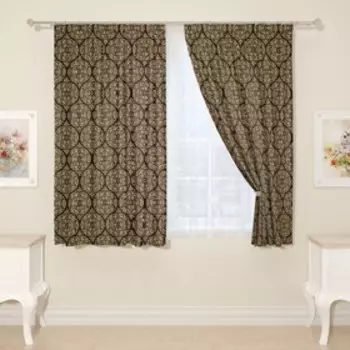 Фотошторы «Злата», размер 145x160 см, 2 шт