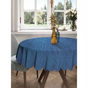 Скатерть на стол «Плотный рисунок», круглая, сатен, d = 150 см