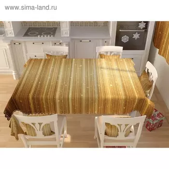 Фотоскатерть «Новогодняя коллекция 137», размер 145 200 см, габардин