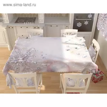 Фотоскатерть «Новогодняя коллекция 140», размер 145 200 см, габардин