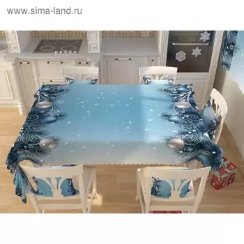 Фотоскатерть «Новогодняя коллекция 187», размер 145 145 см, габардин