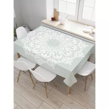 Скатерть на стол «Классический орнамент», прямоугольная, сатен, размер 120х145 см