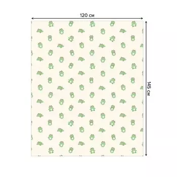 Скатерть на стол «Милая мордочка», прямоугольная, оксфорд, размер 120х145 см