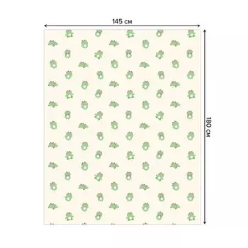 Скатерть на стол «Милая мордочка», прямоугольная, оксфорд, размер 145х180 см