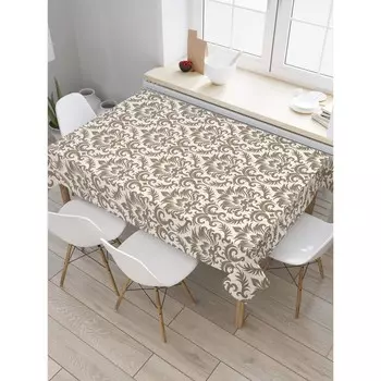 Скатерть на стол «Классический орнамент», прямоугольная, оксфорд, размер 145х180 см