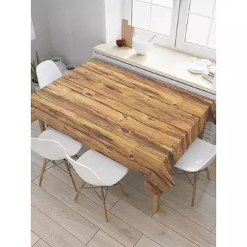 Скатерть на стол «Классический забор», прямоугольная, сатен, размер 145х180 см