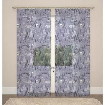 Фототюль, размер 145x260 см, 2 шт