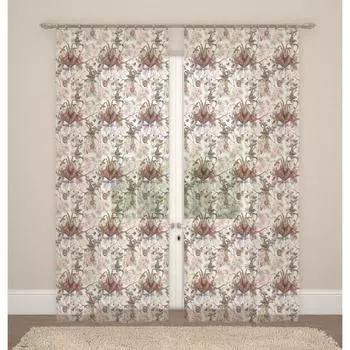 Фототюль, размер 145x260 см, 2 шт