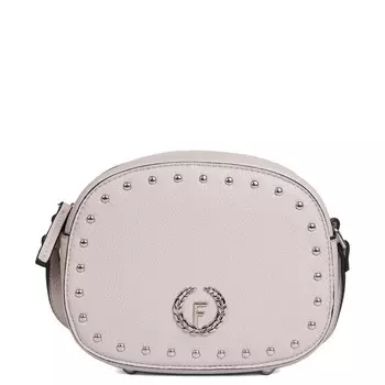 FR44867BB-191 Сумка кросс-боди, отдел на молнии, цвет светло-бежевый 15х20х8см
