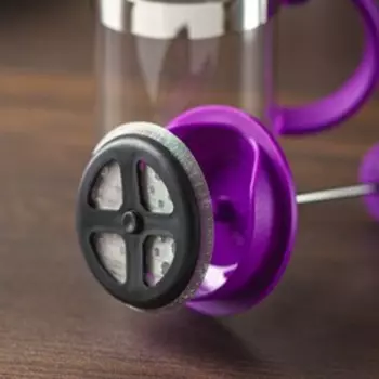 Френч-пресс Доляна «Гарсон», 350 мл, цвет фиолетовый