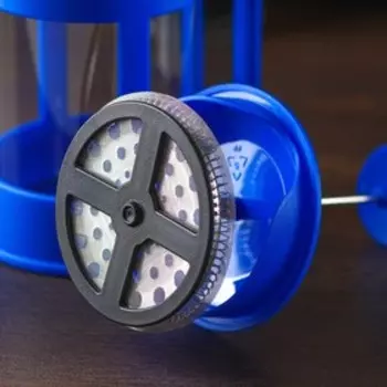 Френч-пресс Доляна «Классика», 800 мл, цвет синий